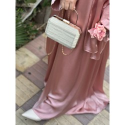 PINK ZARA SATIN DRESS