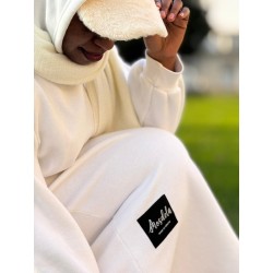 THE LONG WHITE HOODIE