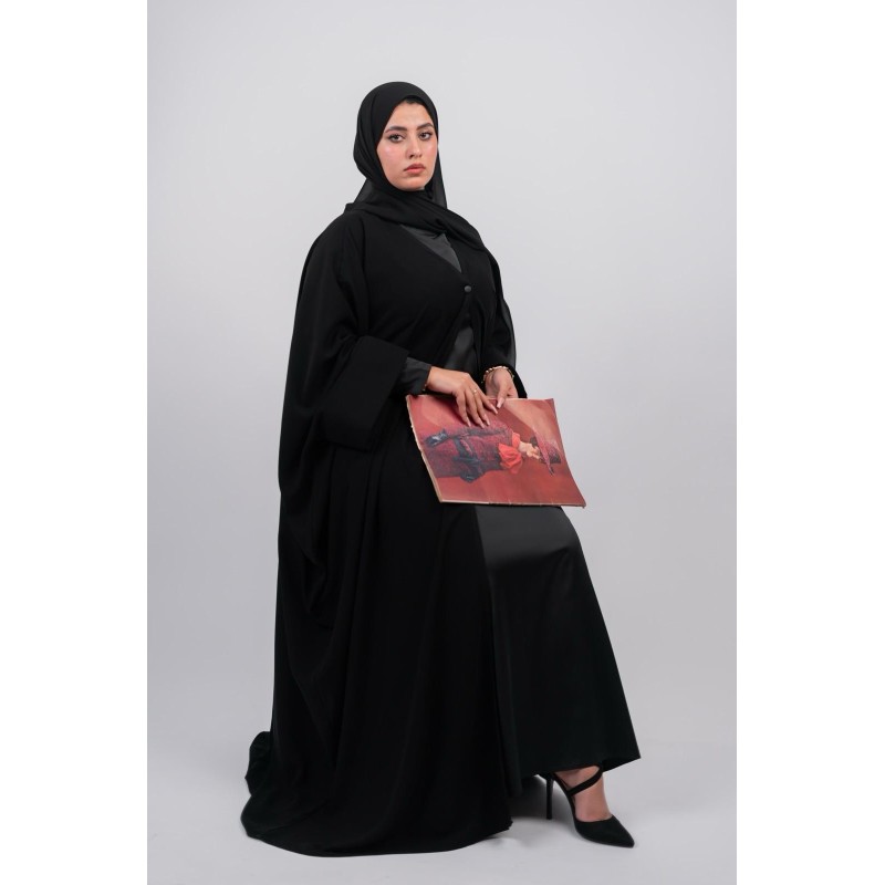 FORMAL BLACK ABAYA