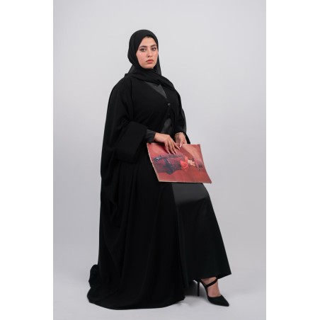 FORMAL BLACK ABAYA