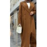 LONG BROWN BLAZER