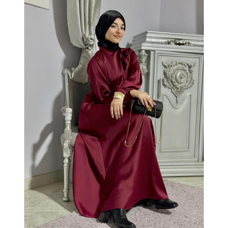 THE ROYAL SATIN DRESS