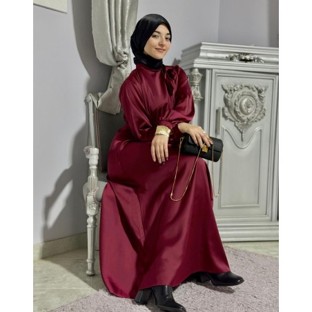 THE ROYAL SATIN DRESS