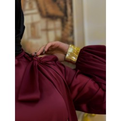 THE ROYAL SATIN DRESS