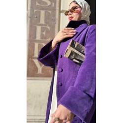 THE TULIP VELVET COAT