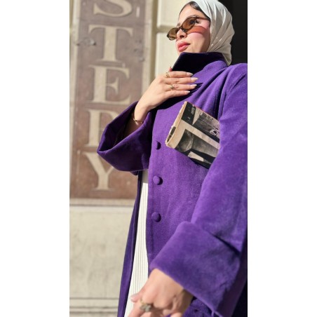 THE TULIP VELVET COAT