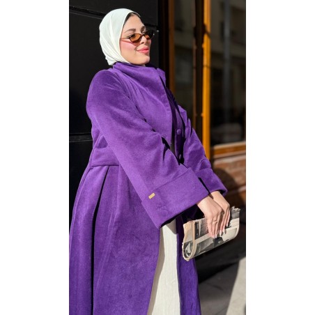 THE TULIP VELVET COAT