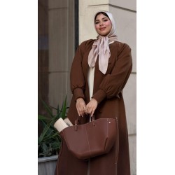 THE ROMANTIC BROWN COAT