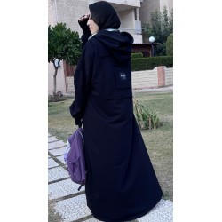 THE LONG BLACK HOODIE