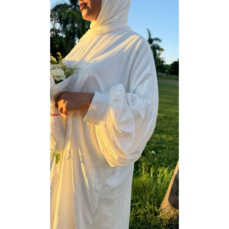 LINEN HIJABI DRESS