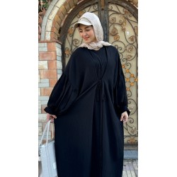 LINEN HIJABI DRESS
