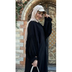 LINEN HIJABI DRESS