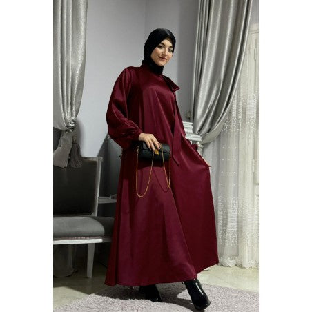 THE ROYAL SATIN DRESS