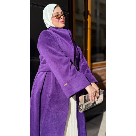 THE TULIP VELVET COAT
